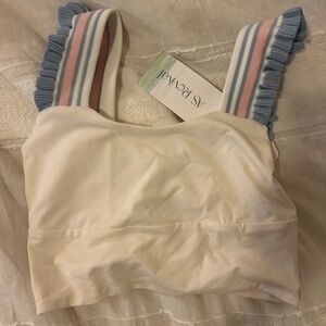 Altar'd State Playful Pace Ruffle Tank (NWT) | XS